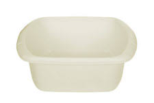 WHITEFURZE CREAM RECTANGULAR LARGE BOWL