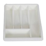 WHITEFURZE CREAM UTENSIL ORGANIZER