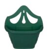 Whitefurze Forest Green Venetian Wall-Mounted Planter/Basket, 31cm