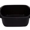 WHITEFURZE LARGE BLACK RECTANGULAR BOWL