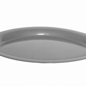 WHITEFURZE OVAL SILVER SERVING TRAY 42CM