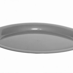 Whitefurze Oval White Plastic Platter 42cm