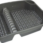 WHITEFURZE SILVER LARGE DISH RACK