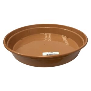 Whitefurze Terracotta Saucer for 17.5-20cm Garden Pot