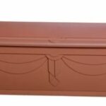 Whitefurze Terracotta Venetian Window Box Planter, 60cm