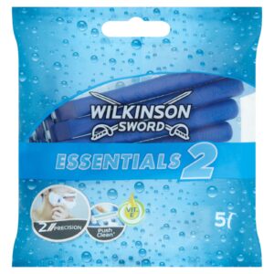 WILKINSON SWORD EVERYDAY 2 MEN'S DISPOSABLE RAZORS, PACK OF 5