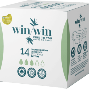 Win Win Ultra Sustainable Day Pads, Pack of 14