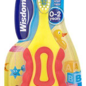 Wisdom Toddler Toothbrush for Ages 0-2