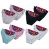 Women's 100% Cotton Bikini Briefs (Pack of 3)