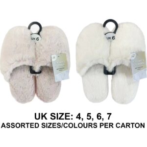 Women's Soft Faux Fur Slippers