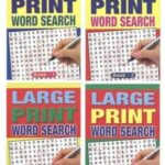 Wordsearch Book Collection: A5 Large Print - 4 Titles, 144 Pages