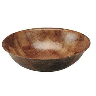 Woven Wooden Bowl 15cm