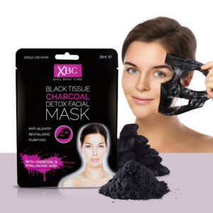 XBC Black Charcoal Detox Facial Mask with Hyaluronic Acid