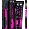 XPEL Charcoal Toothpaste with Brush, 100ml