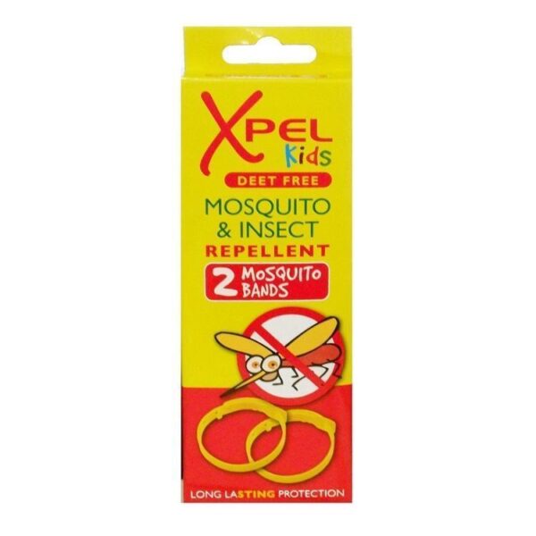 XPEL Children's Mosquito and Insect Repellent Wristbands, Set of 2