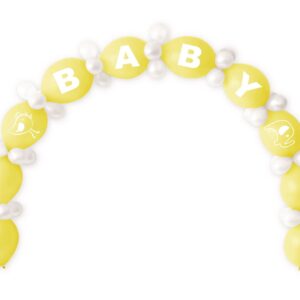 Yellow Baby Shower Balloon Set