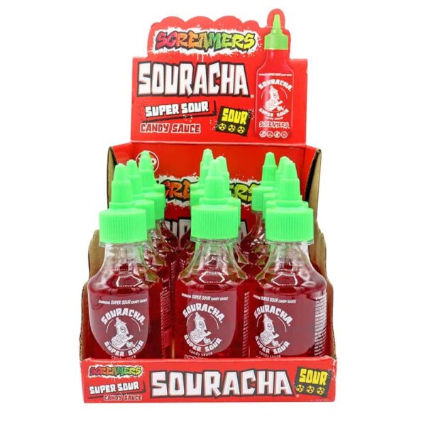 Zed Candy Screamers Souracha Extreme Sour Candy Sauce 90ml