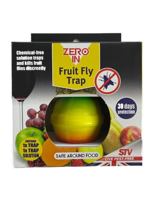 ZERO IN 30-DAY FRUIT FLY TRAP