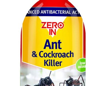 ZERO IN 500ML ANTI-BACTERIAL ANT & COCKROACH SPRAY KILLER