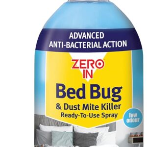 Zero In Bed Odor-Free Bug & Dust Mite Killer Spray 500ml