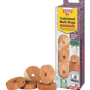 Zero In Cedarwood Moth Rings Pack of 10