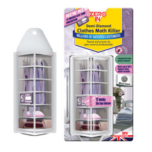 Zero In Demi Diamond Fabric Moth Trap