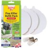 Zero In Flea Killer Refill Pack (Includes 3 Refill Discs and 2 Extra Lamps)