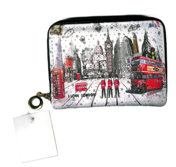 ZIP COIN PURSE BY LONDON DESIGN