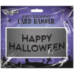1-meter Halloween Card Banner - Festive and Fun!