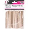 100-Piece Set of Natural Wood Sticks