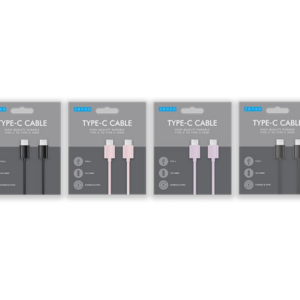 1m Colored Type C to Type C Cable