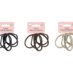 20-Pack of Thin Rolled Hair Ties