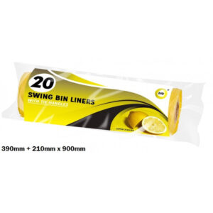 20-Pack Tie Handle Swing Bin Liners