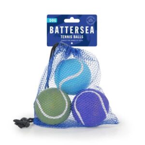 3-Pack Rosewood Tennis Balls, Battersea Edition