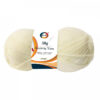 50g Cream Knitting Yarn