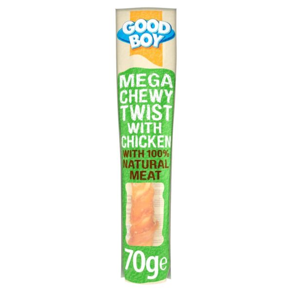 Good Boy Mega Chicken Chewy Twist 70g CDU