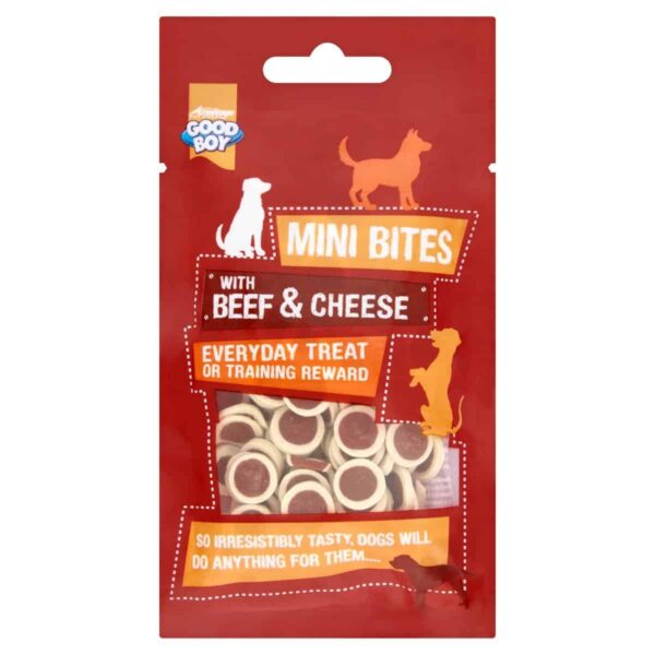 Good Boy Mini Bites Beef & Cheese 70g