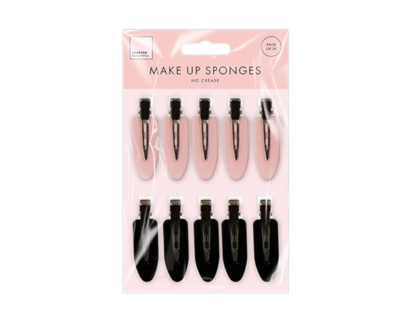 Pack of 10 No-Crease Hair Clips