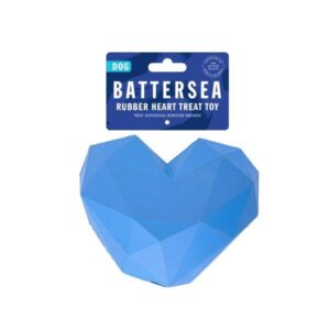 Rosewood Battersea Heart-Shaped Rubber Dog Treat Toy