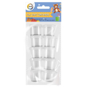 Set of 10 Craft Containers