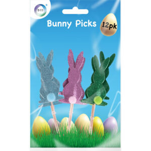 Set of 12 Bunny Picks