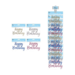 Sparkling Birthday Cake Topper with Clip