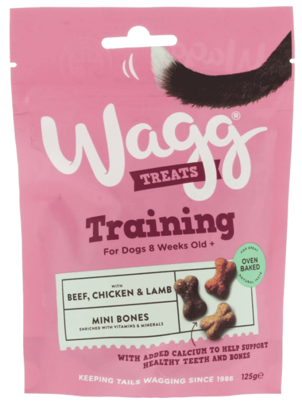 Wagg 125G Training Treats with Beef, Chicken & Lamb