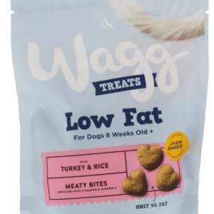 Wagg Turkey & Rice Low-Fat Treats 125G