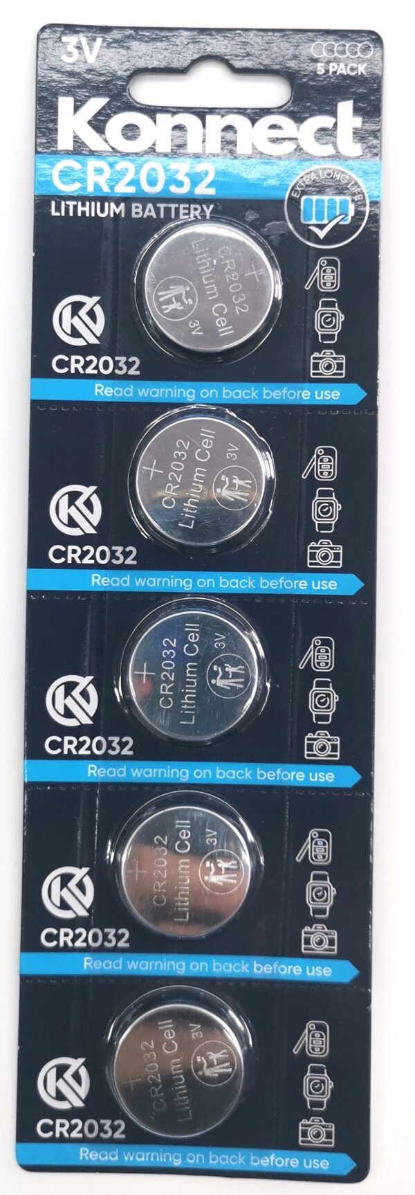5pk CR2032 Battery
