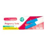 Clear Response Midstream Pregnancy Test 2pk