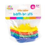 Little Sailor Bath Boats 4pk