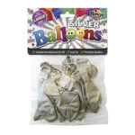 Silver Balloons 16 pack