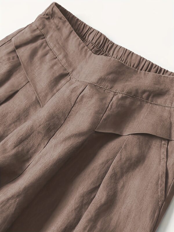 Chic Wide Leg Palazzo Pants - Versatile & Breathable - Perfect for Spring & Summer, Stylish Comfort for Women’s Casual and Work Wardrobe - Image 21