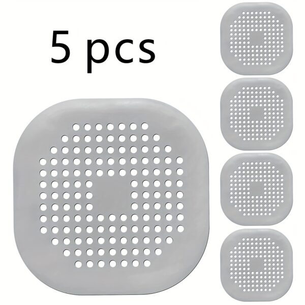 1/3/5pcs Hair Filter, Sink Filter, Bathtub Shower Floor Drain Plug, Silicone Kitchen Plug, Bathroom Tools - Image 18